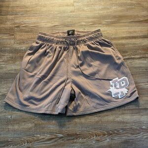 Brown Inaka Power Mesh Shorts